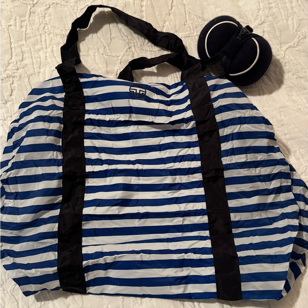 Tory Sport Grumps Packable Duffle KeyFob Bag NWT